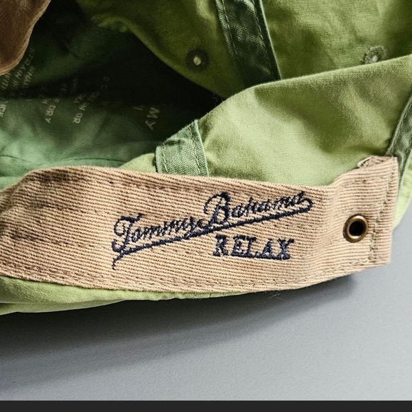 Tommy Bahama Green and Tan Cap with Logo Patch - Picture 6 of 9